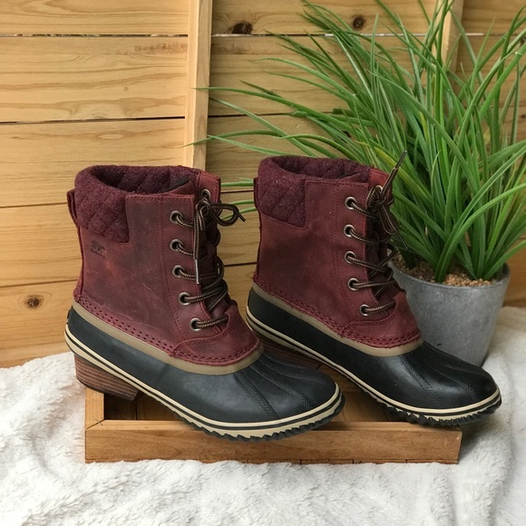 Sorel Shoes - ❄️❄️❄️Sorel Slimpack II Redwood Size 10 ❄️❄️❄️